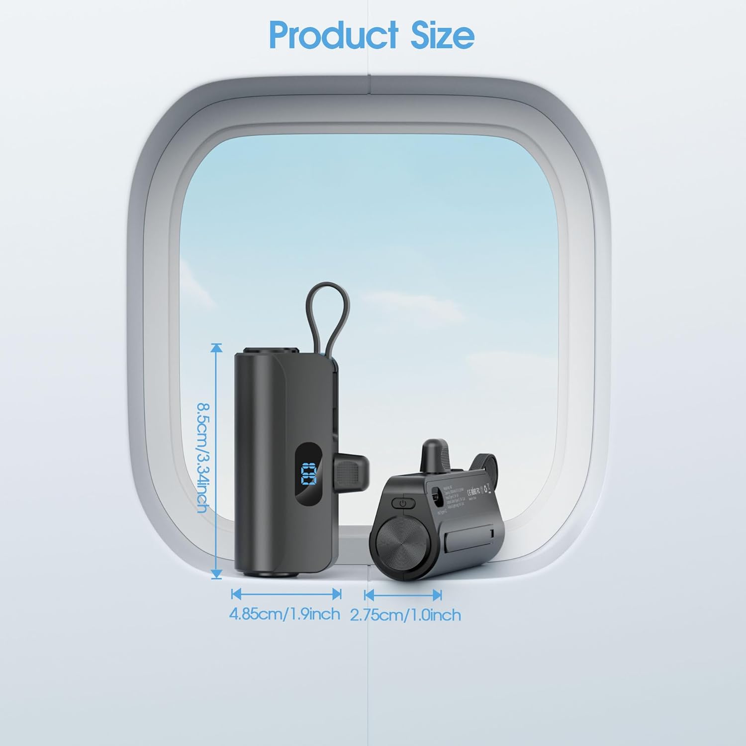 Mini Power Bank Portable Anker 10W 5000mAh avec Connecteur Direct - باور بانك مصغر ومحمول - 1