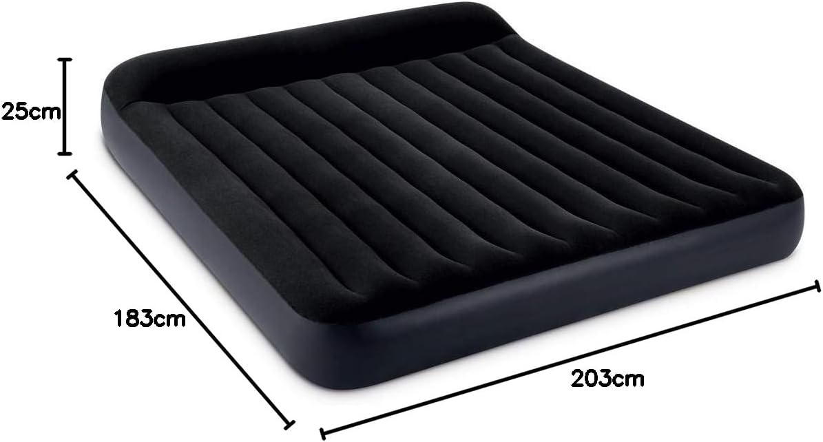 Matelas Gonflable 2 Places XXL avec Pompe Électrique USB INTEX 66129CC 203x183cm - فرشة الهواء المنفوخ لشخصين مع مضخة ذكية 7