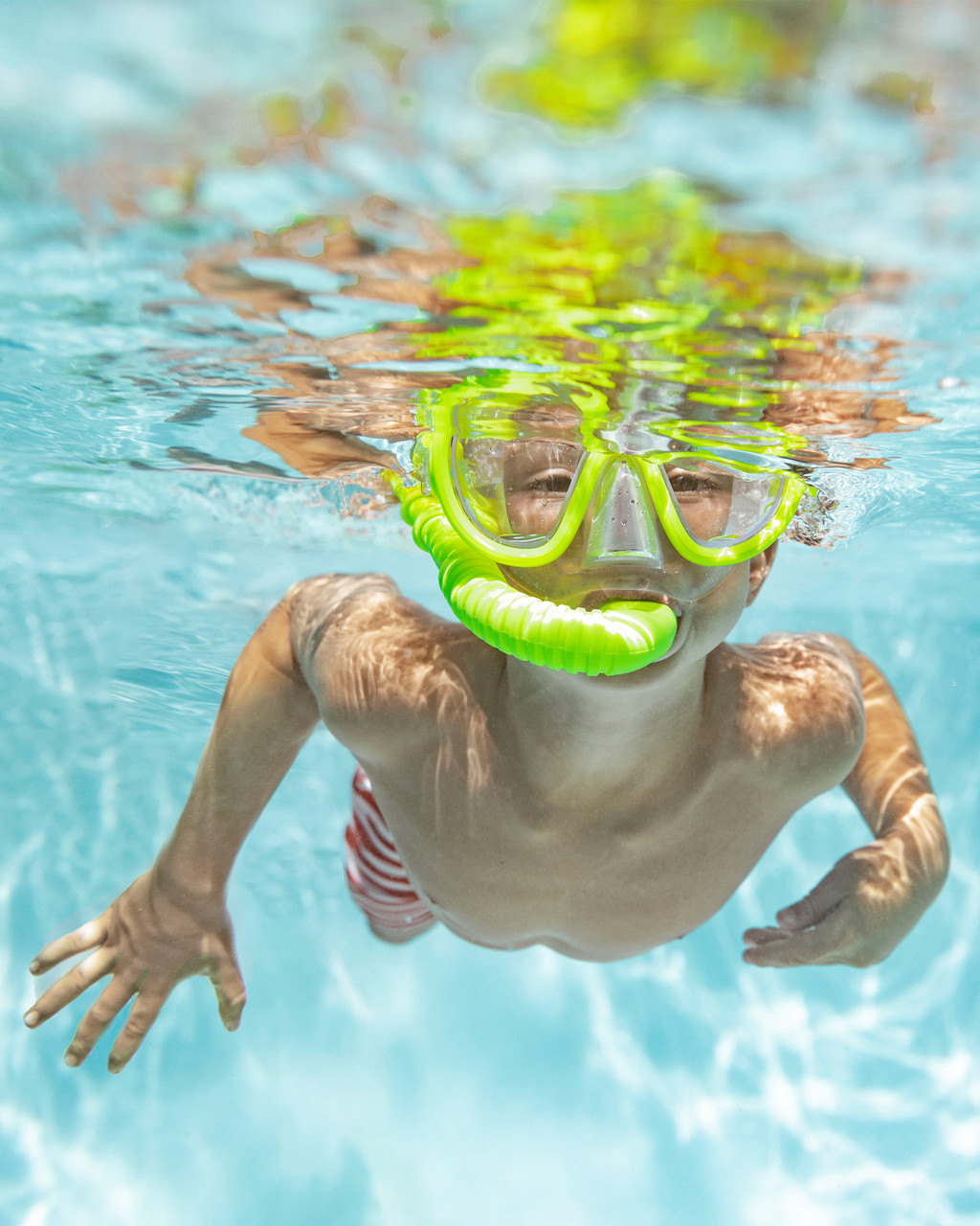 Kit de Natation Intex Adventurer 55642 - Masque Sea Scan & Tuba Hi-Flo pour Enfants 5