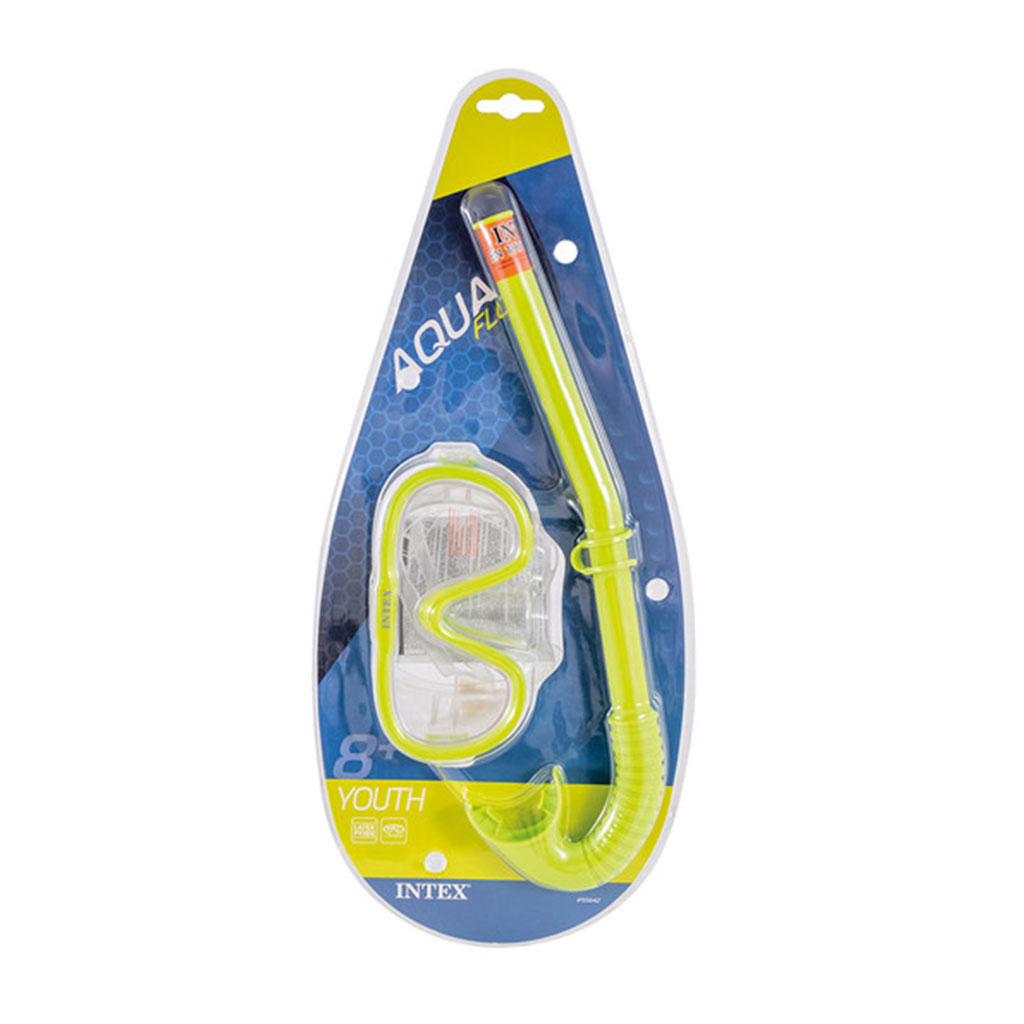 Kit de Natation Intex Adventurer 55642 - Masque Sea Scan & Tuba Hi-Flo pour Enfants 6