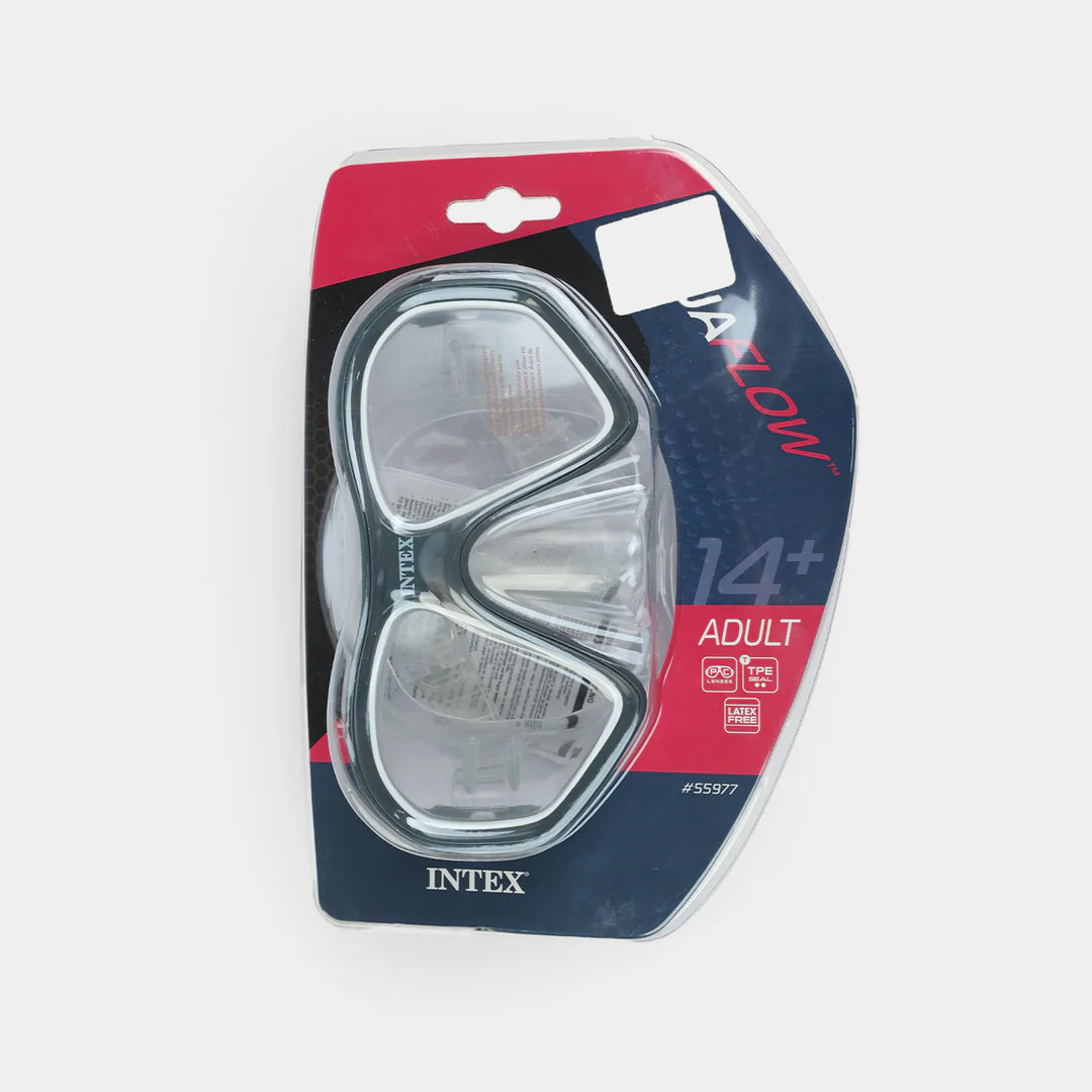 Masque de Plongée Intex Reef Rider 55977 Lentille Polycarbonate et Sangle Réglable - قناع الغوص والسباحة الاحترافي 4