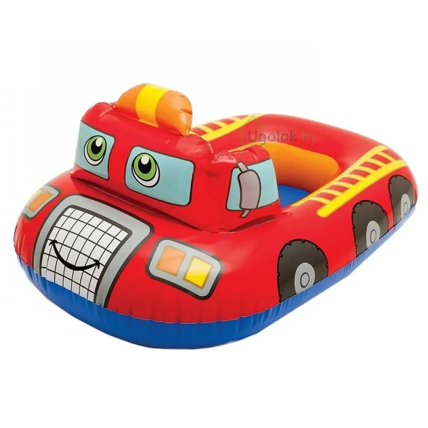 Bouée Siège Gonflable Intex 59586NP pour Bébé - Modèles Camion Pompier, Grue et Bulldozer - عوامة السباحة للأطفال بأشكال آليات البناء والإطفاء من إنتكس - 4