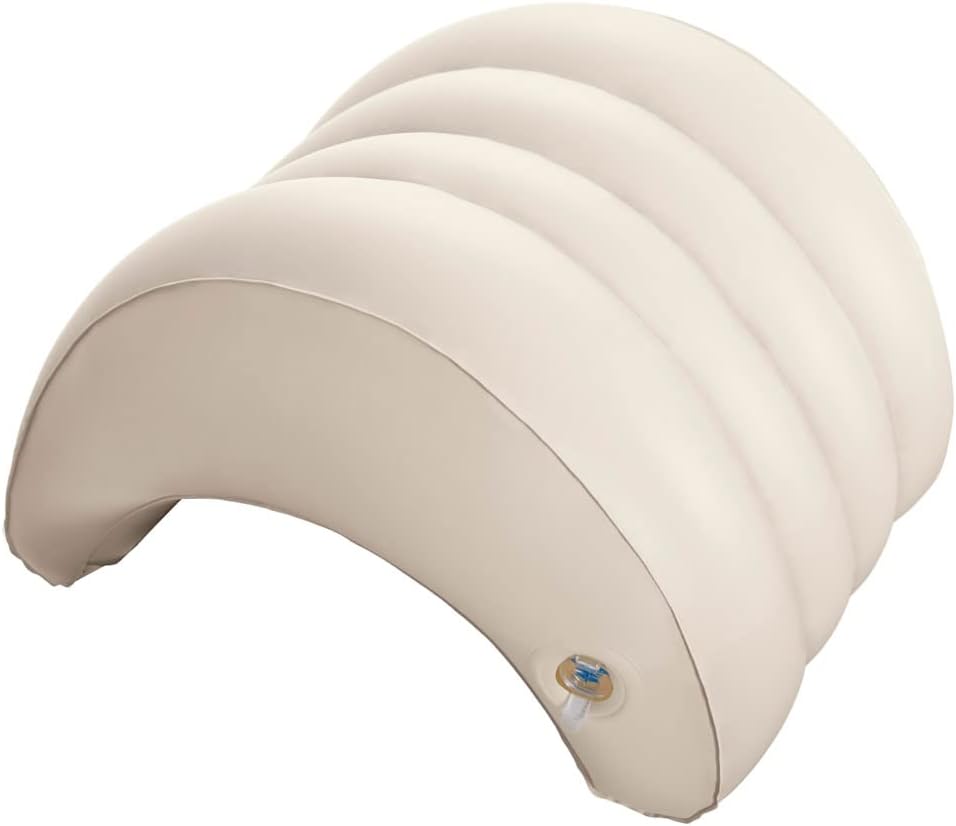 Appui-Tête Gonflable pour Spa Intex 28501 - Amovible et Lesté à l'Eau - مسند الرأس المائي الفاخر لمسابح السبا والجاكوزي من إنتكس - 1