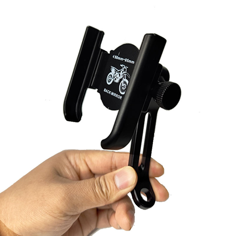 Support Téléphone Vélo et Moto En Aluminium Fixation Griffe d'Aigle Ultra-Stable Orientable à 360° - حامل الهاتف المعدني والمقاوم للصدمات للدراجات النارية والبرية 4