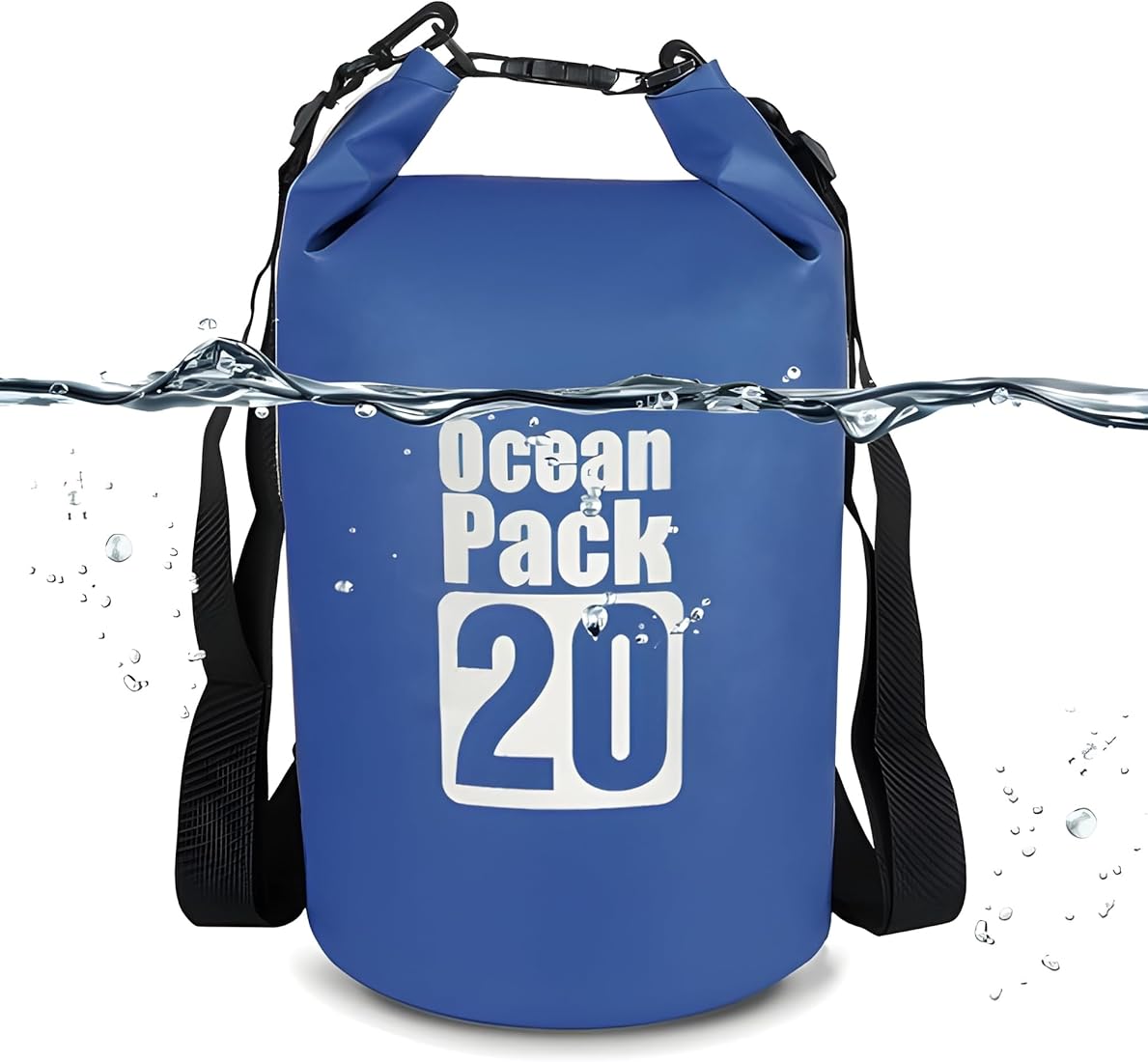 Sac Étanche Ocean Pack 20L Protection Waterproof Totale pour Kayak et Plage - حقيبة الظهر المائية المضادة للماء والتمزق أوشن باك (20 لتر) - 8