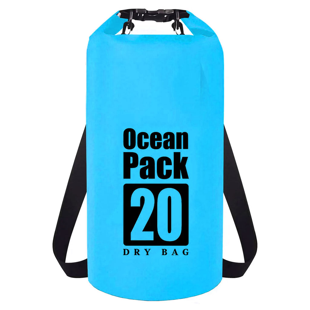 Sac Étanche Ocean Pack 20L Protection Waterproof Totale pour Kayak et Plage - حقيبة الظهر المائية المضادة للماء والتمزق أوشن باك (20 لتر) 18