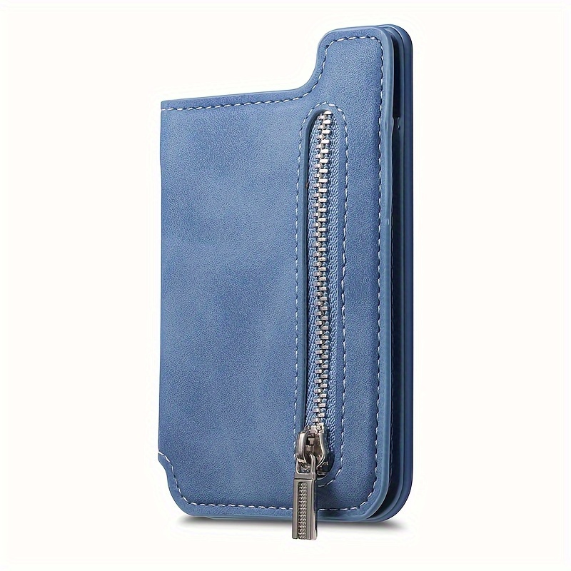 Étui portefeuille zippé pour téléphone avec emplacement de cartes - محفظة نقود وبطاقات 10