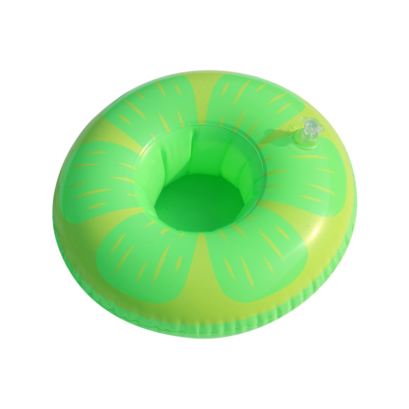 Porte-Gobelets Flottants Gonflables pour Piscine Design Amusant Matériau PVC - حامل أكواب مائي منفوخ للمسبح بتصاميم الفواكه 9