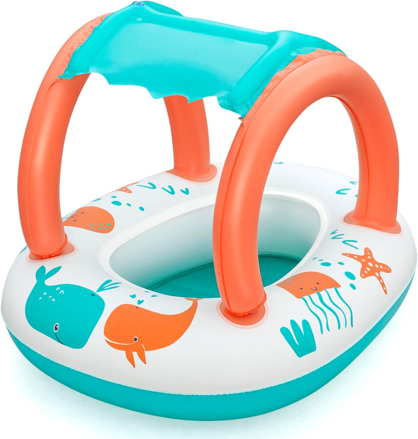 Bateau Gonflable pour Enfants Bestway 34203 Avec Pare-Soleil Amovible - قارب أطفال منفوخ مع مظلة واقية من الشمس - 2