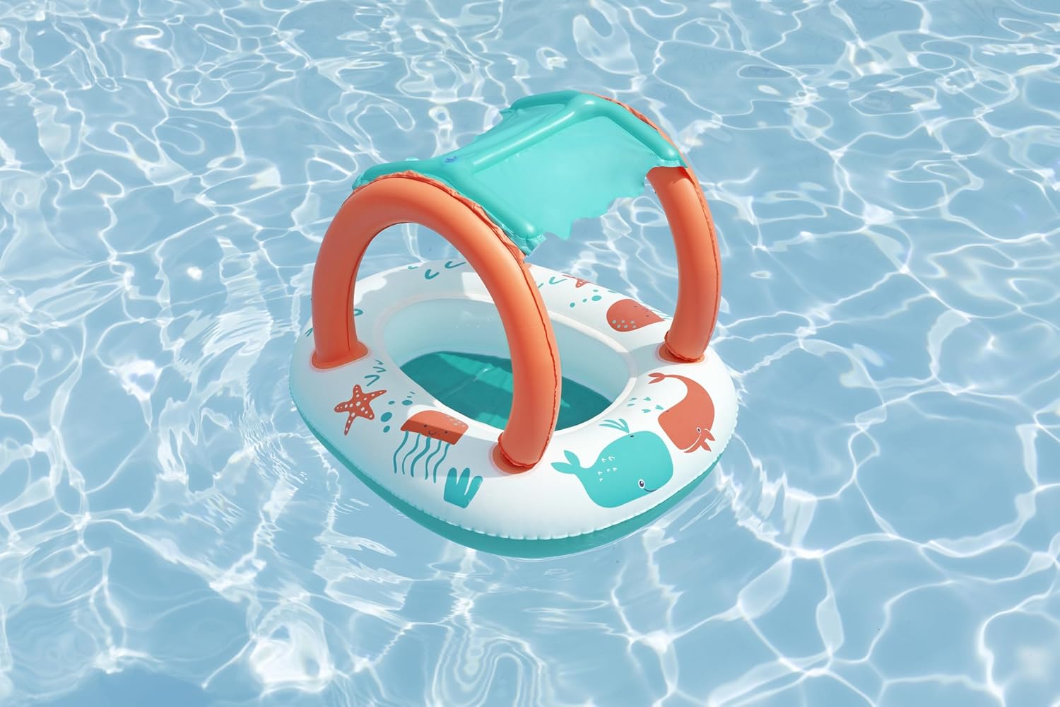Bateau Gonflable pour Enfants Bestway 34203 Avec Pare-Soleil Amovible - قارب أطفال منفوخ مع مظلة واقية من الشمس 7