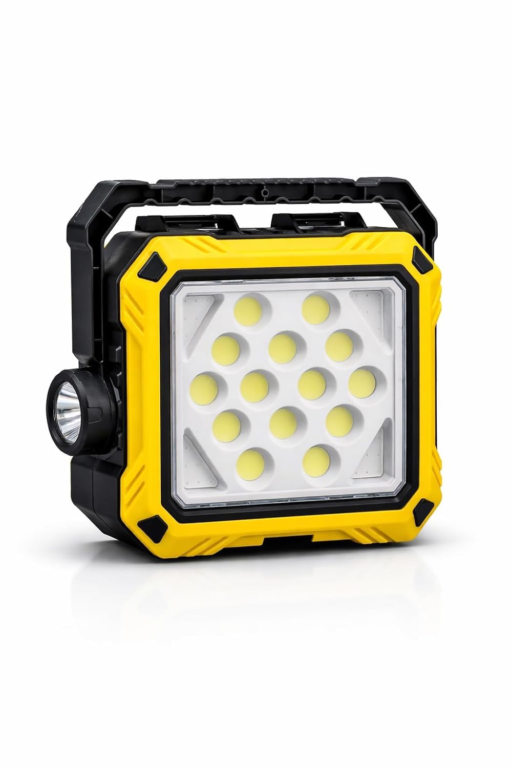 Lanterne de Camping LED Solaire et Rechargeable USB 40 LED + 2 COB - مصباح وكيشاف تخييم يدوي يعمل بالطاقة الشمسية بـ 4 وضعيات إضاءة - 4