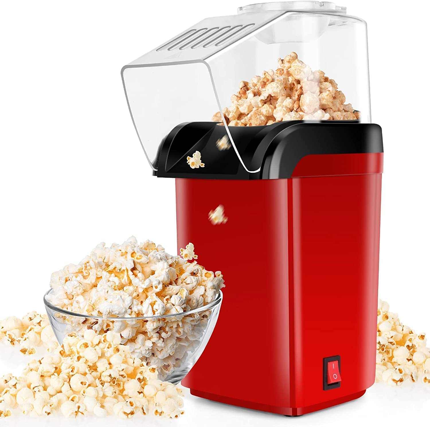 Machine à Pop-Corn Sans Huile 1200W Écologique et Préparation Rapide - آلة تحضير الفشار الصحي بالهواء الساخن بدون زيت 2