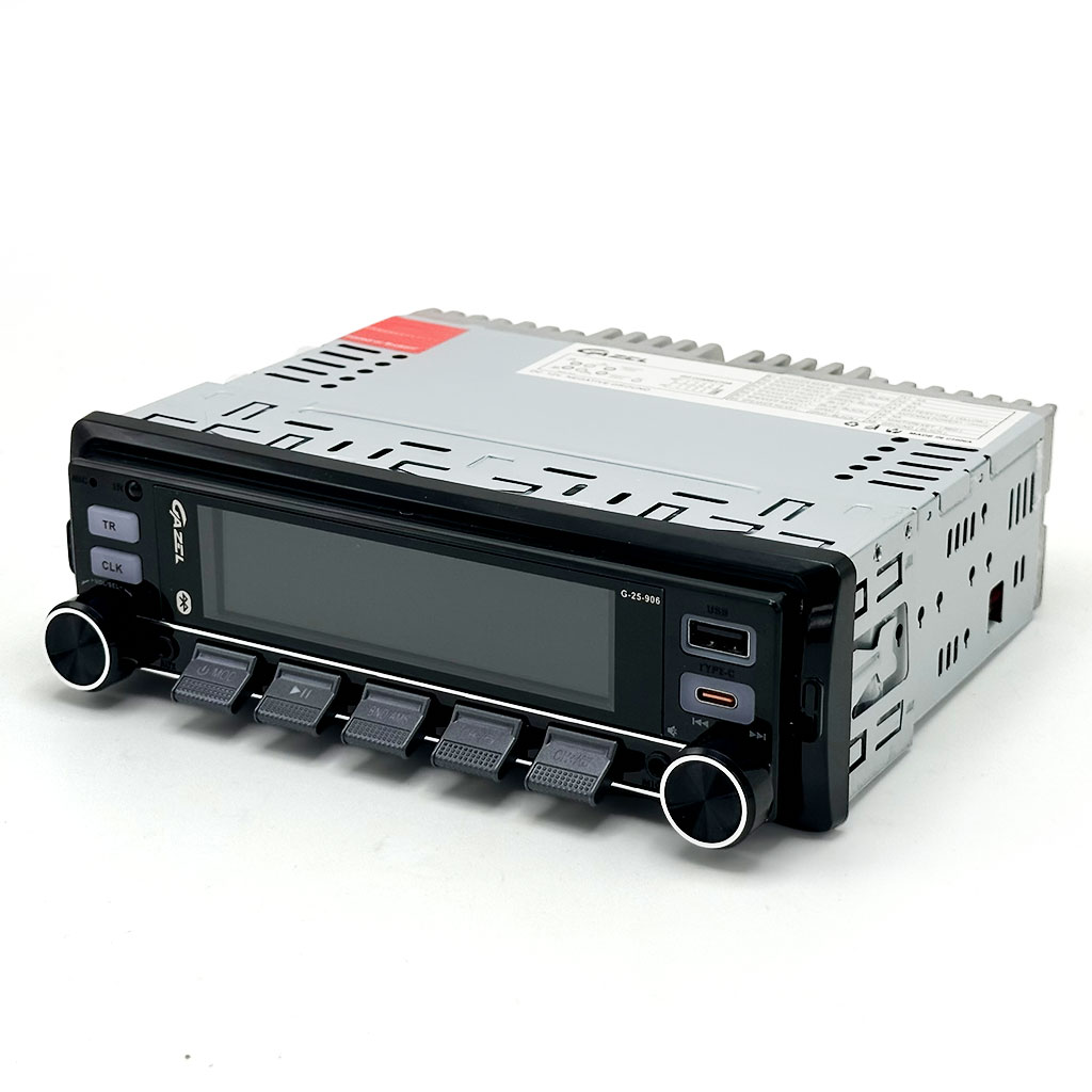 Autoradio Bluetooth Écran LCD 7 Couleurs avec Télécommande - راديو سيارة ذكي مع بلوتوث وإضاءة 7 ألوان - 5