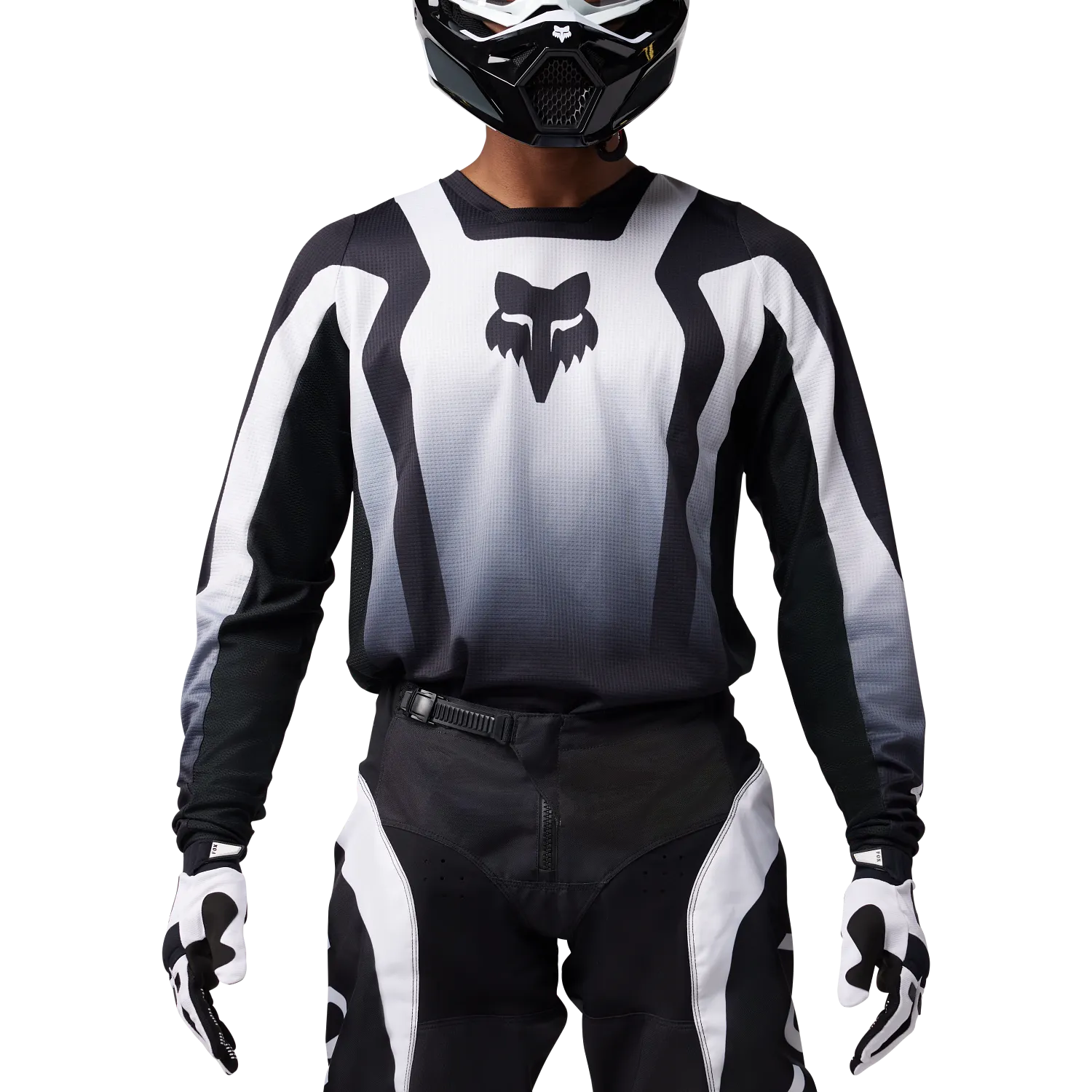 Tenue de Motocross Fox 180 Modèle 2025 Maillot Respirant et Pantalon MOTO Coupe RAP Black - طقم ملابس موتوكروس (قميص + بنطال) - 3