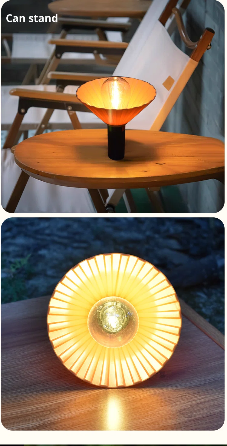 Lanterne de Camping Rechargeable 3 Niveaux de Luminosité avec Crochet de Suspension - مصباح تخييم وطوارئ قابل للشحن مع خطاف تعليق و3 مستويات إضاءة - 9