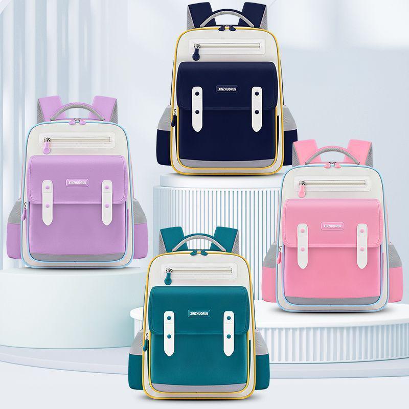 Sac à Dos Scolaire Style Kawaii Grand Volume Tissu Imperméable Rose SACKDS01RS - حقيبة مدرسية بتصميم كاوايي - 2