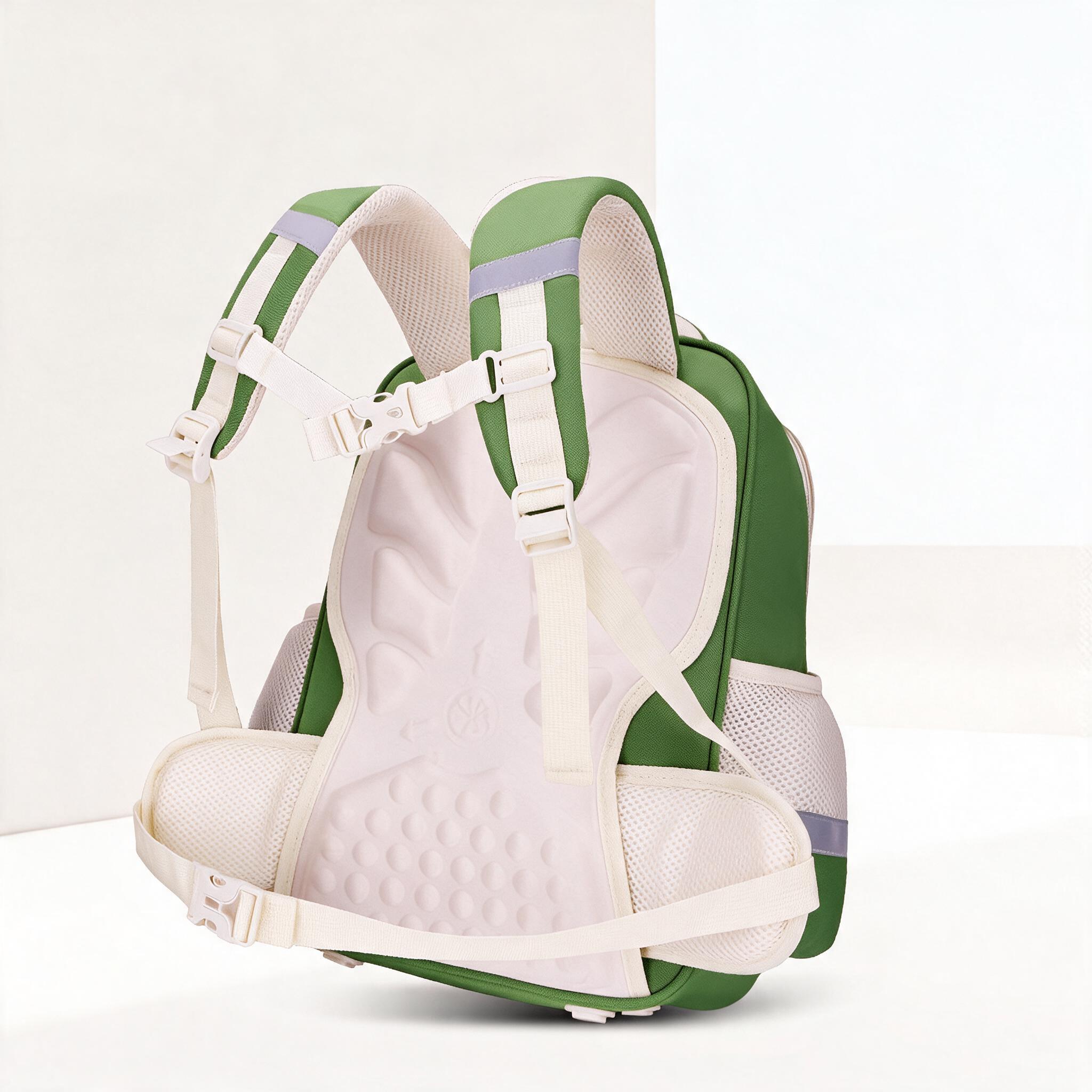 Sac à Dos Scolaire Style Kawaii Grand Volume Tissu Imperméable Vert SACKDS08VT - حقيبة مدرسية بتصميم كاوايي - 3