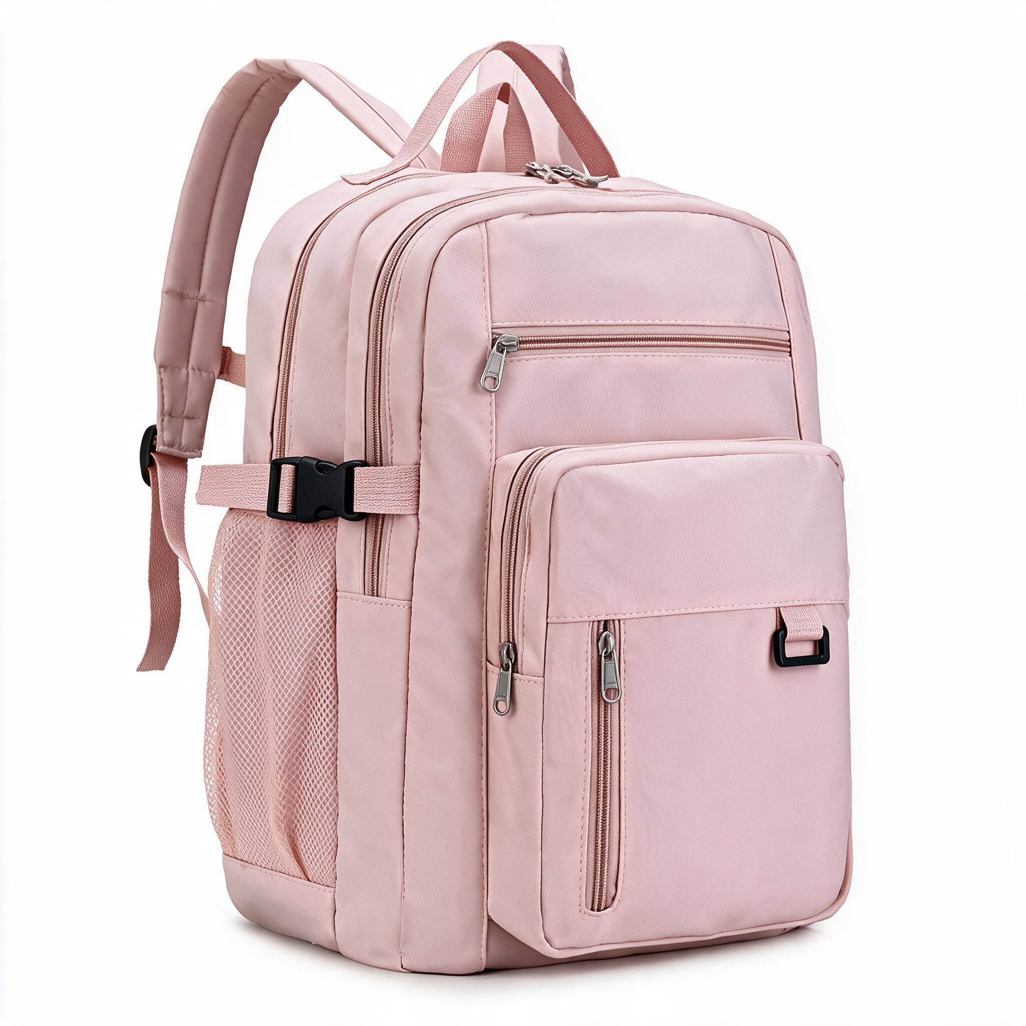 Sacs à dos Scolaire Style Décontracté Rose SACKDS05RS - حقيبة ظهر مدرسية - 1
