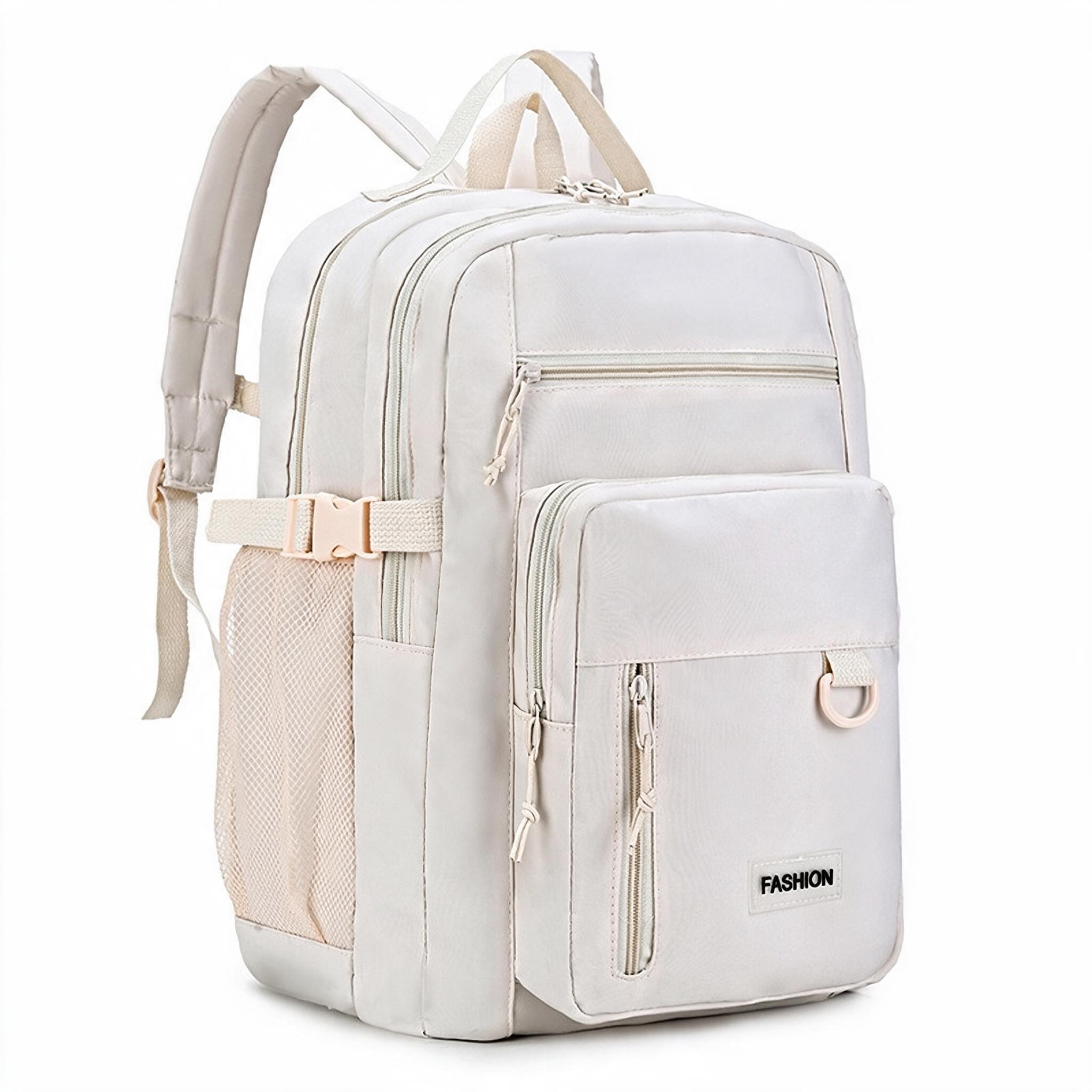 Sacs à dos Scolaire Style Décontracté Beige SACKDS05BG - حقيبة ظهر مدرسية - 1