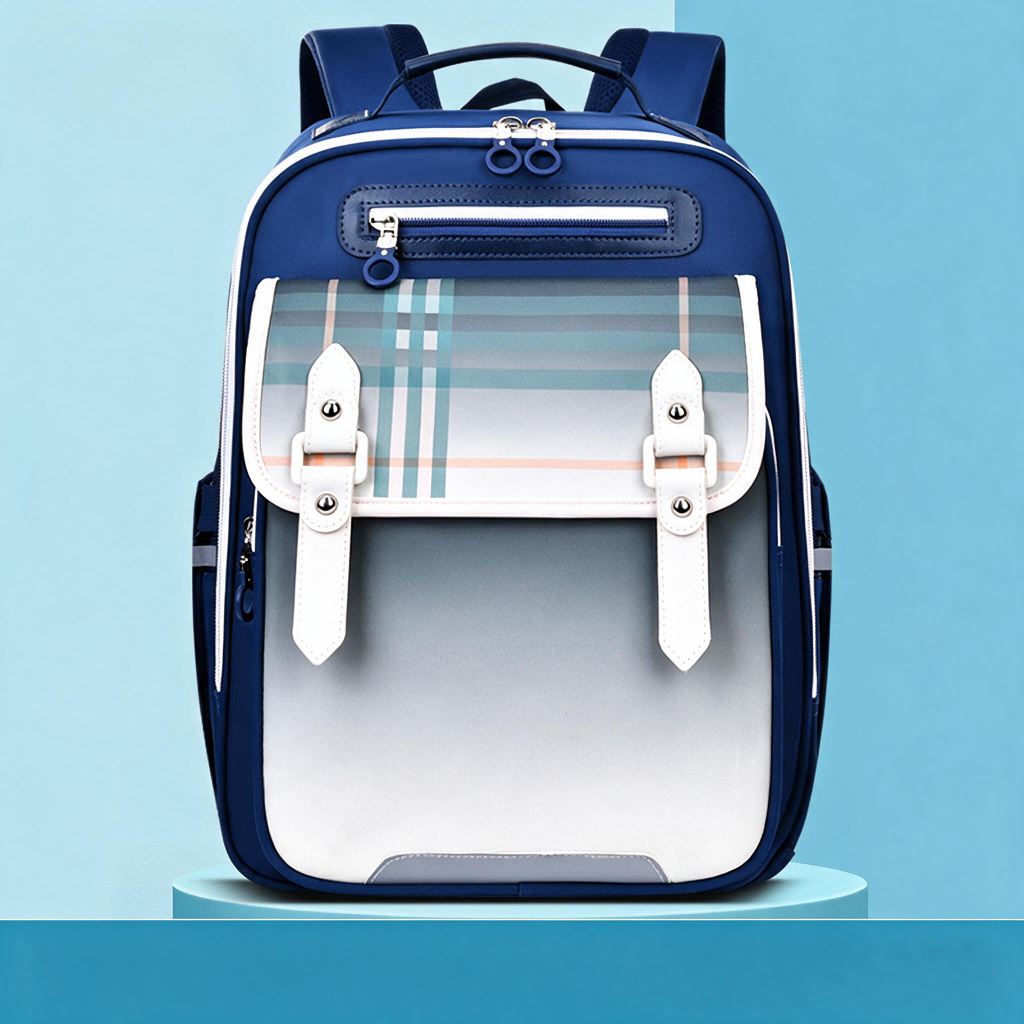 Sac à Dos Scolaire pour Enfnats U-Shape Bleu SACKDS13BL - حقيبة مدرسية للأطفال 6