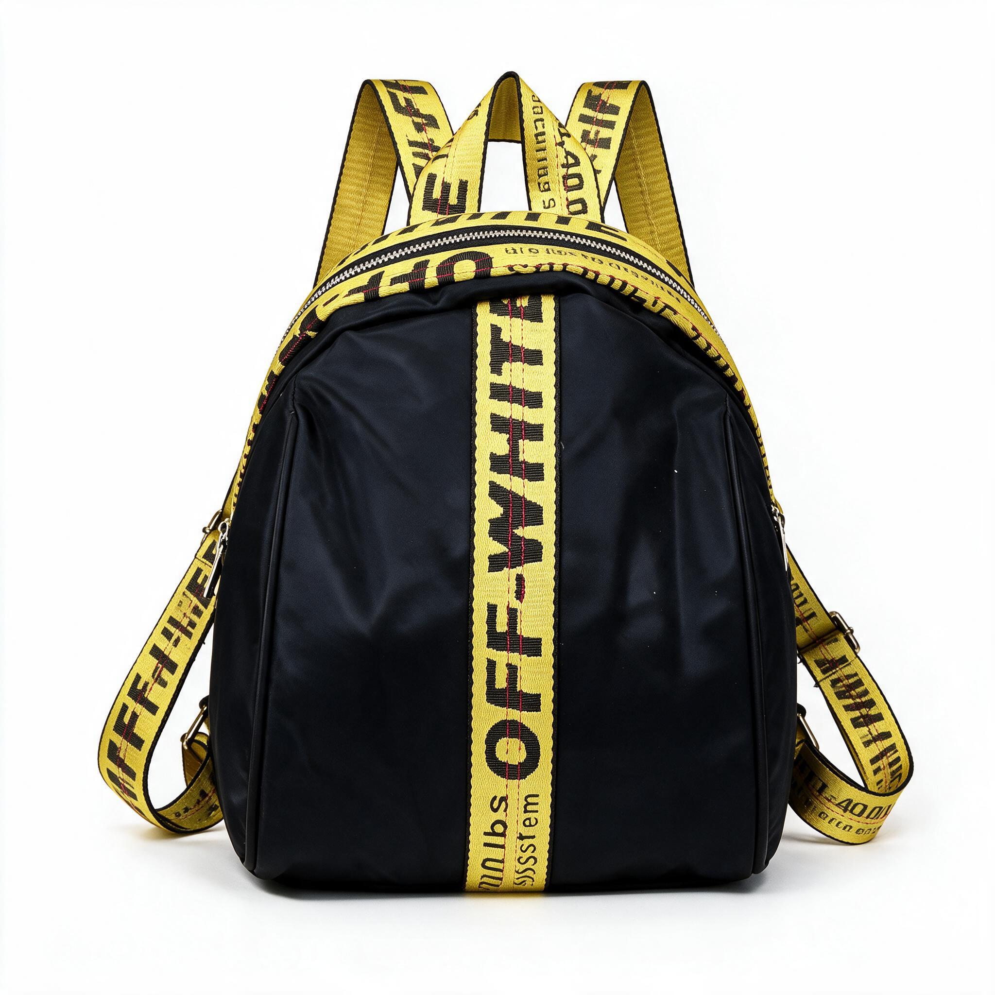 Sac à Dos Femme Style Streetwear et Tendance Tissu Nylon Léger et Résistant SACKDS20J - حقيبة ظهر نسائية عصرية بتصميم شبابي - 2
