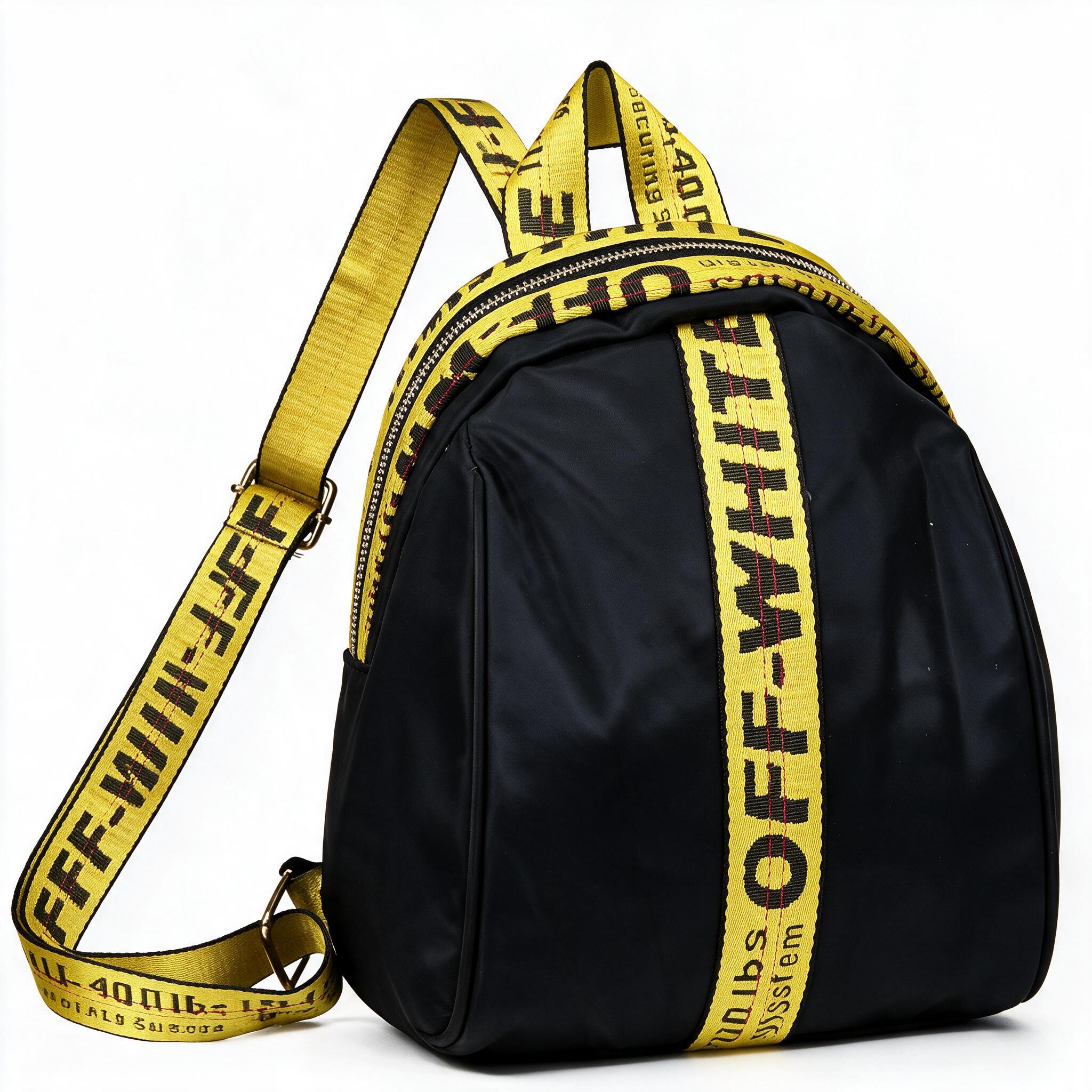 Sac à Dos Femme Style Streetwear et Tendance Tissu Nylon Léger et Résistant SACKDS20J - حقيبة ظهر نسائية عصرية بتصميم شبابي 5