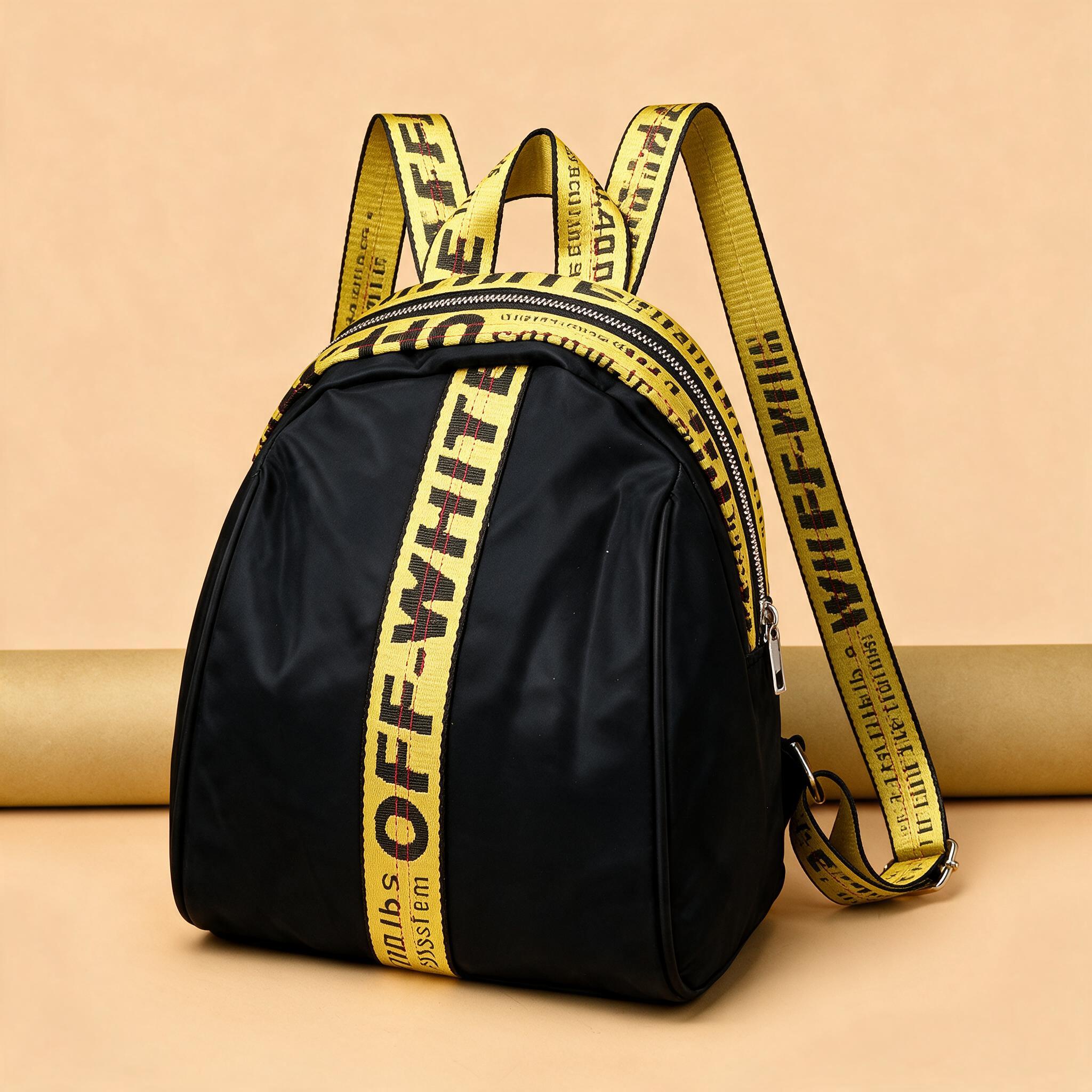 Sac à Dos Femme Style Streetwear et Tendance Tissu Nylon Léger et Résistant SACKDS20J - حقيبة ظهر نسائية عصرية بتصميم شبابي 4