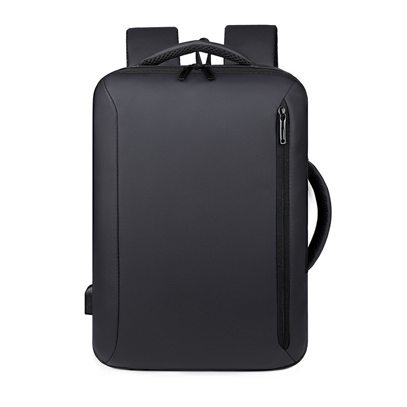 Sac à Dos Business Voyage pour Homme Convertible en Sac à Main Poche Extensible Noir SACHM01N - حقيبة ظهر للرجال متعددة الاستخدامات للكمبيوتر المحمول 6