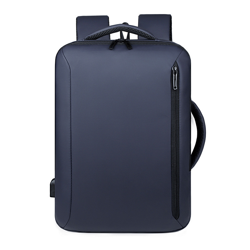 Sac à Dos Business Voyage pour Homme Convertible en Sac à Main Poche Extensible Bleu SACHM01BL - حقيبة ظهر للرجال متعددة الاستخدامات للكمبيوتر المحمول - 2