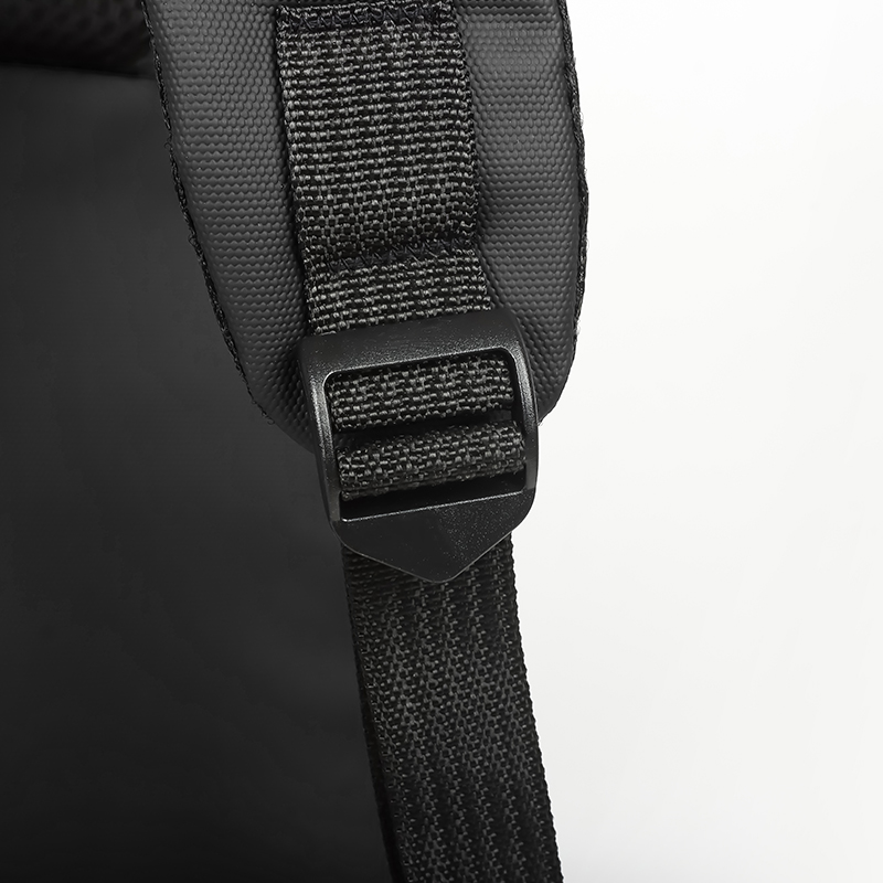 Ensemble 3 PCS sac a dos Élégant et Imperméable pour Homme Avec Port USB Noir Mat-02 - طقم حقائب رجالية أنيقة 3 في 1 مع منفذ شحن - 5