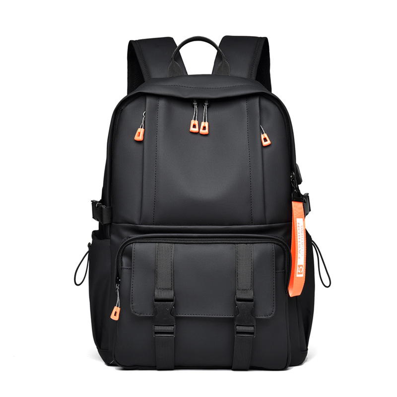Sac à Dos Ergonomique et Imperméable Port USB Intégré Noir SACHM02N - حقيبة ظهر متعددة الوظائف للعمل والسفر مع منفذ شحن - 5