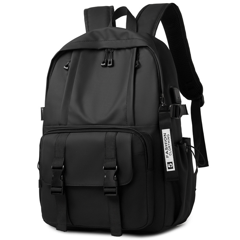 Sac à Dos Ergonomique et Imperméable Port USB Intégré Noir SACHM02N - حقيبة ظهر متعددة الوظائف للعمل والسفر مع منفذ شحن 2