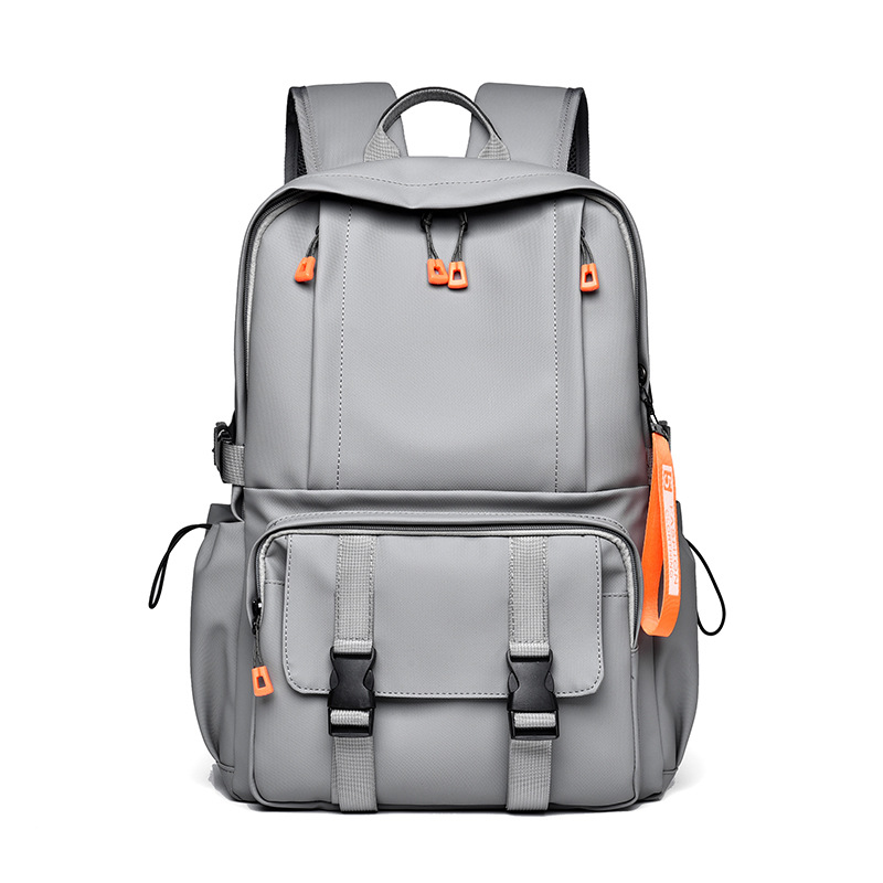 Sac à Dos Ergonomique et Imperméable Port USB Intégré Gris SACHM02G - حقيبة ظهر متعددة الوظائف للعمل والسفر مع منفذ شحن - 7