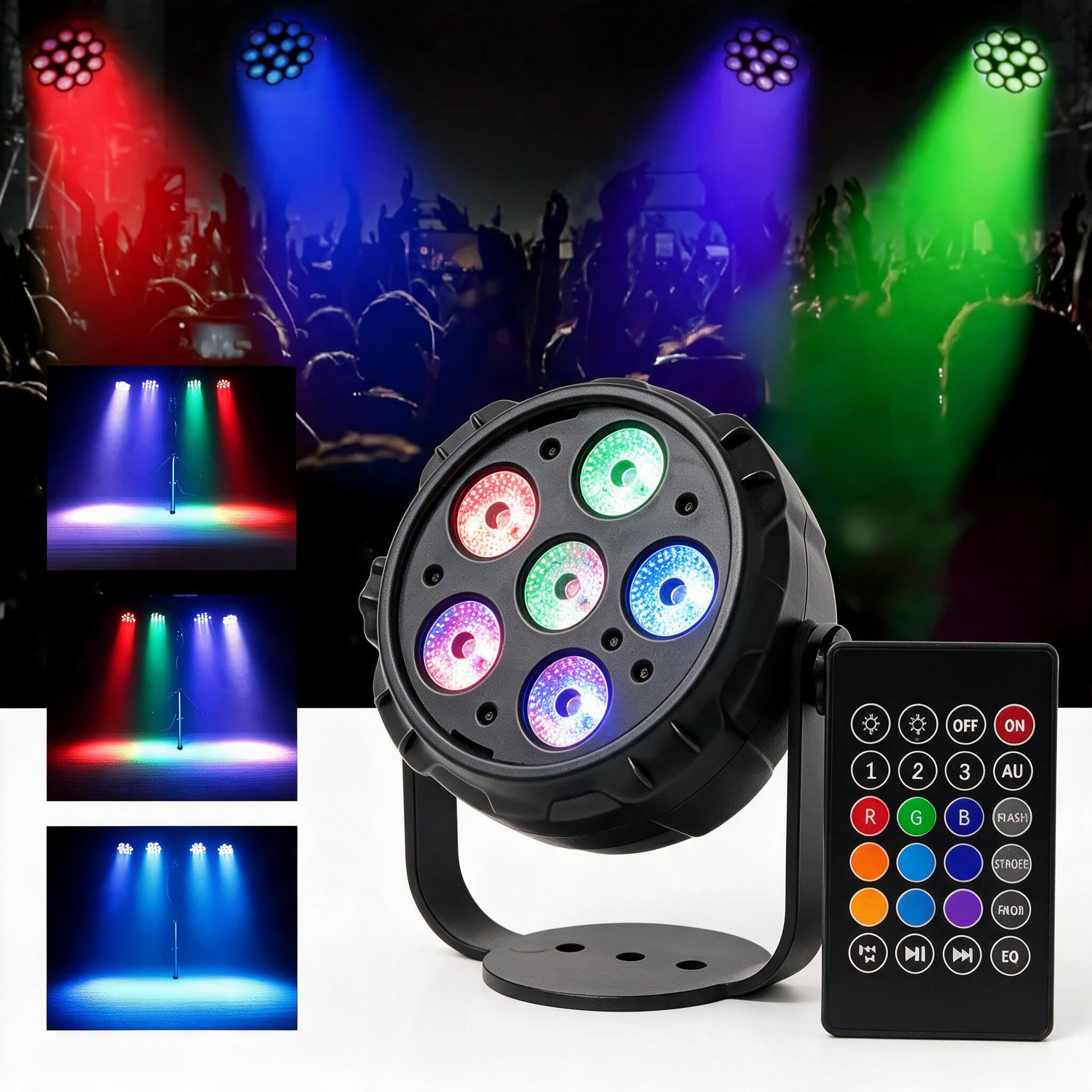 Boule Disco Lumineuse Multicolore avec Haut-Parleur Bluetooth et Télécommande - كرة إضاءة ديسكو ملونة مع مكبر صوت بلوتوث وجهاز تحكم عن بعد 2