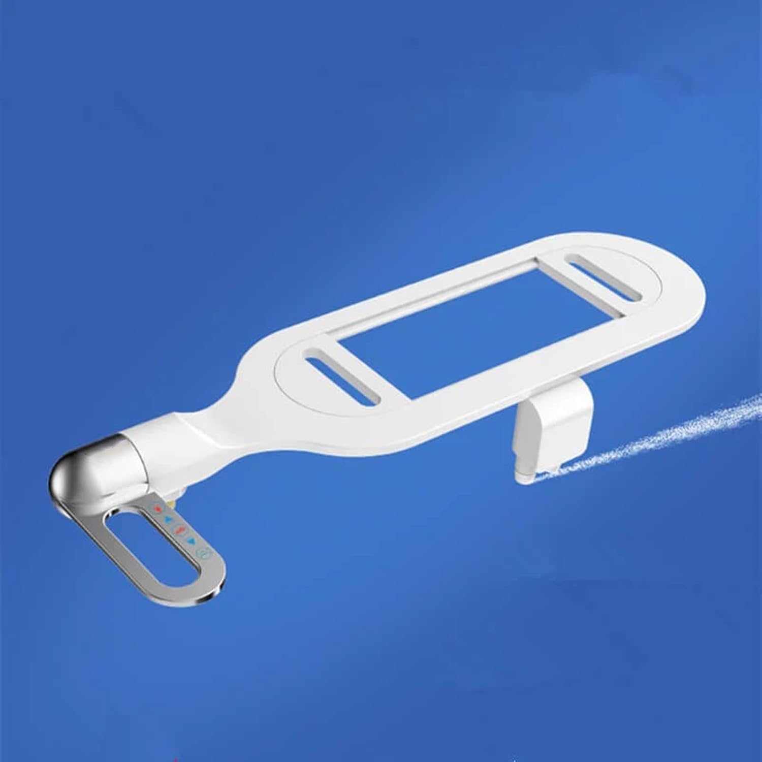 Bidet pour Toilettes Intelligent à Double Buse Fixation Ultra-Mince Autonettoyant - ملحق شطاف المرحاض الذكي بنظام الرش المزدوج 4