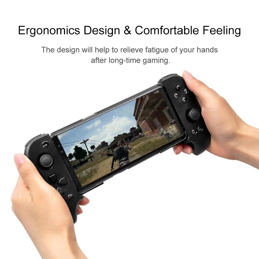 Manette de Jeu Sans Fil Bluetooth Support Télescopique (40mm), 16 Boutons et Joystick Flexible - ذراع تحكم الألعاب اللاسلكية للهواتف الذكية مع مقبض قابل للتمديد 4