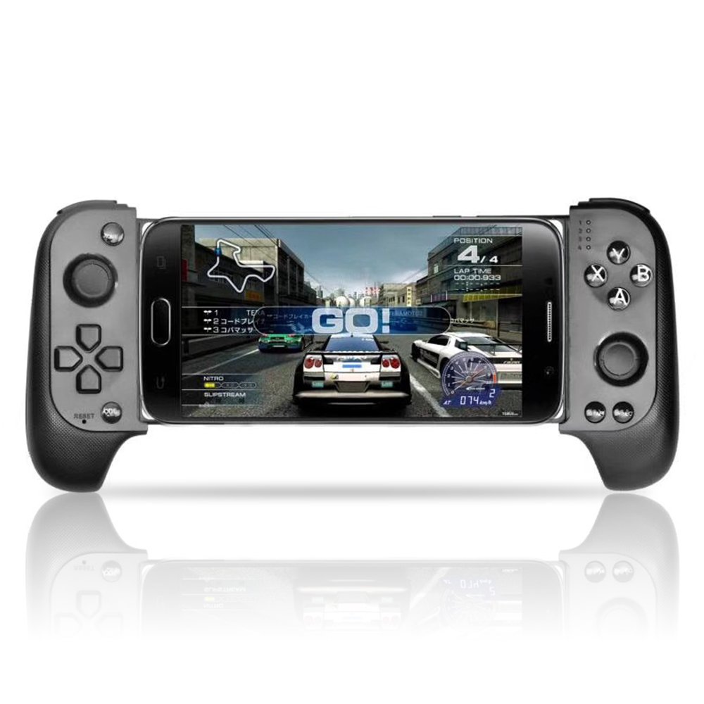 Manette de Jeu Sans Fil Bluetooth Support Télescopique (40mm), 16 Boutons et Joystick Flexible - ذراع تحكم الألعاب اللاسلكية للهواتف الذكية مع مقبض قابل للتمديد 7