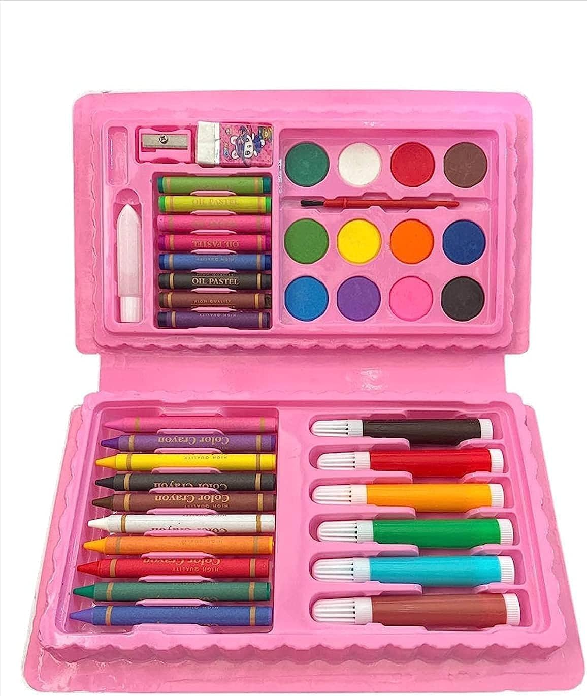 Kit d'Art Complet Peinture pour Enfants 42Pcs - علبة أدوات الرسم والتلوين الشاملة للأطفال مع حقيبة محمولة - 5