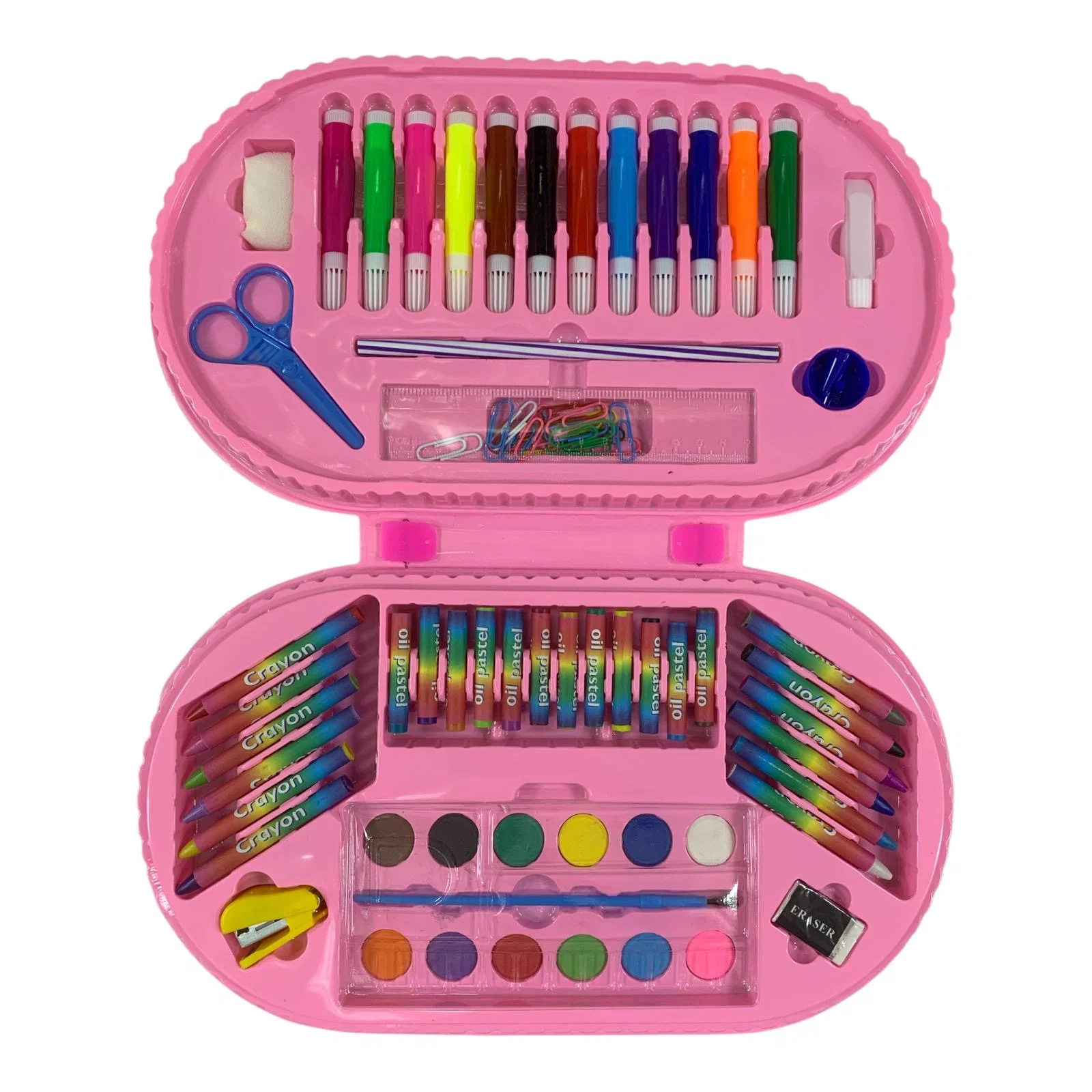 Kit d'Art Super Mega 75 Pièces pour Enfants avec Mallette de Rangement - علبة أدوات الرسم والتلوين الفاخرة للأطفال 75 قطعة مع حقيبة 3