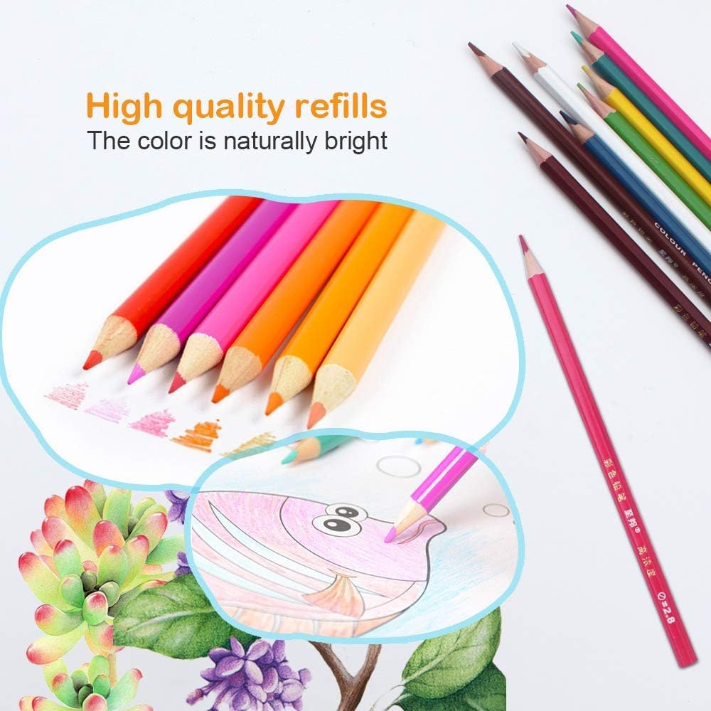 Kit d'Art et Coloriage Complet 178 Pièces de Dessin pour Enfants et Artistes - علبة أدوات الرسم والتلوين الشاملة الفاخرة للأطفال والمبتدئين - 2