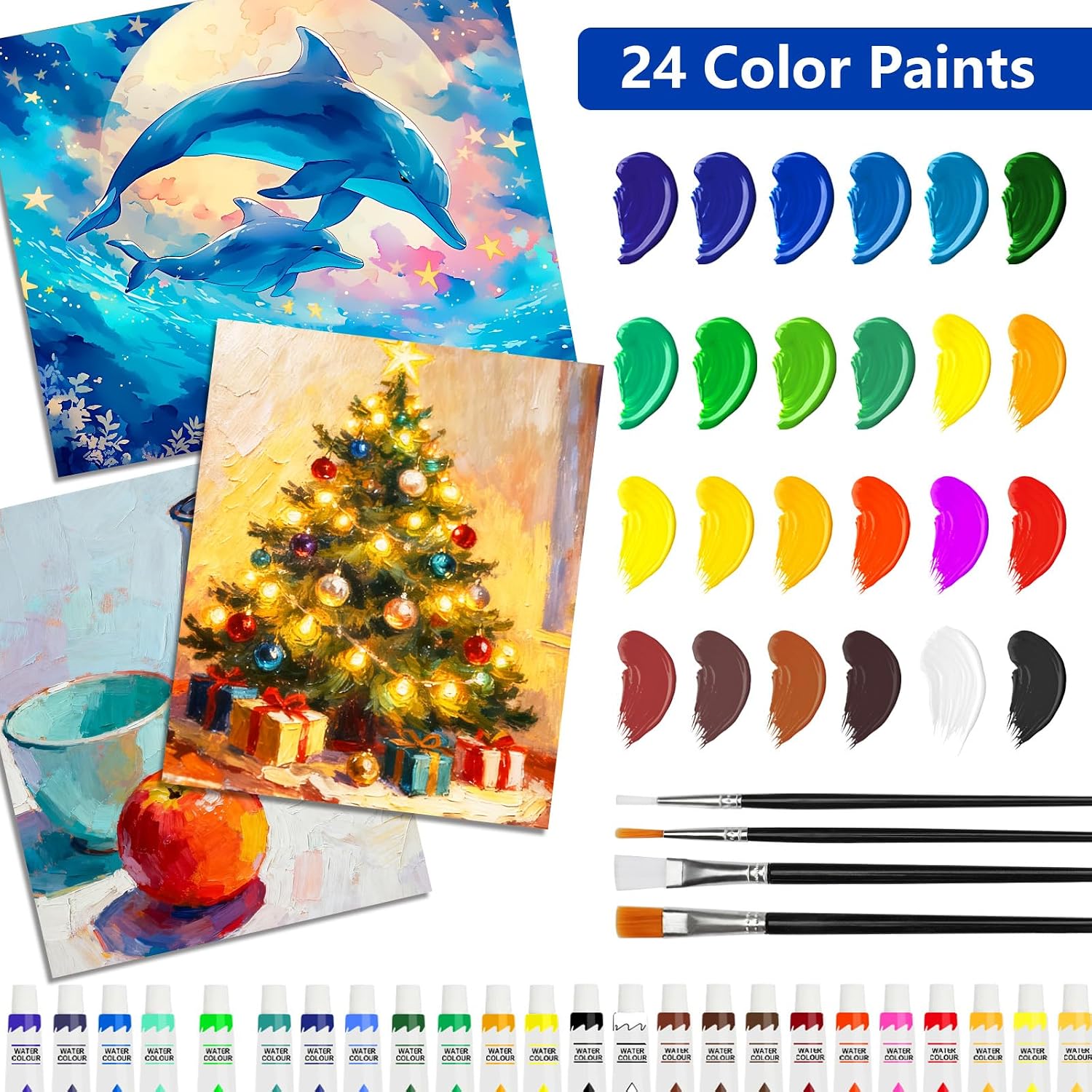 Coffret d'Art Deluxe 144 Pièces avec Mallette Portable - علبة أدوات الرسم والتلوين الفاخرة 144 قطعة داخل حقيبة 7