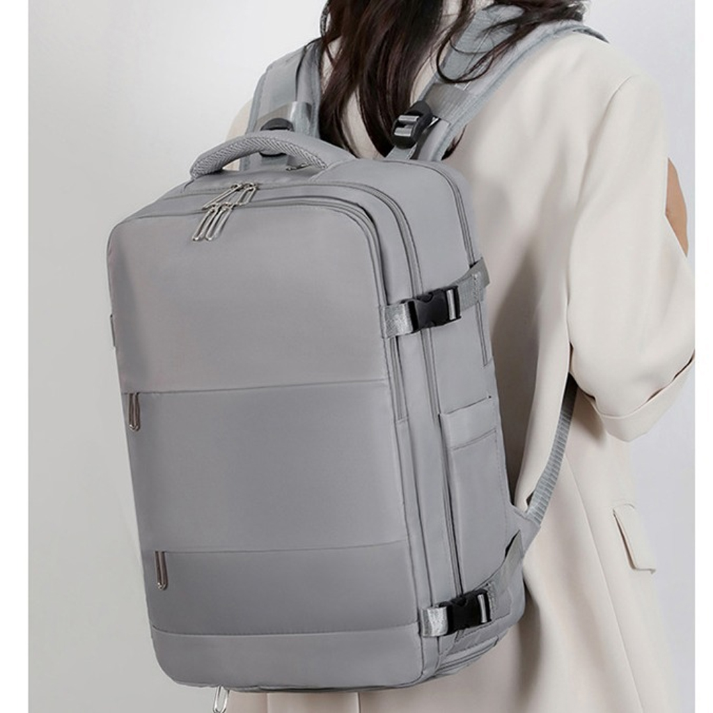 Sac à dos de voyage grande capacité avec plusieurs compartiments extensible L-263 - حقيبة سفر قابلة للتمدد 4