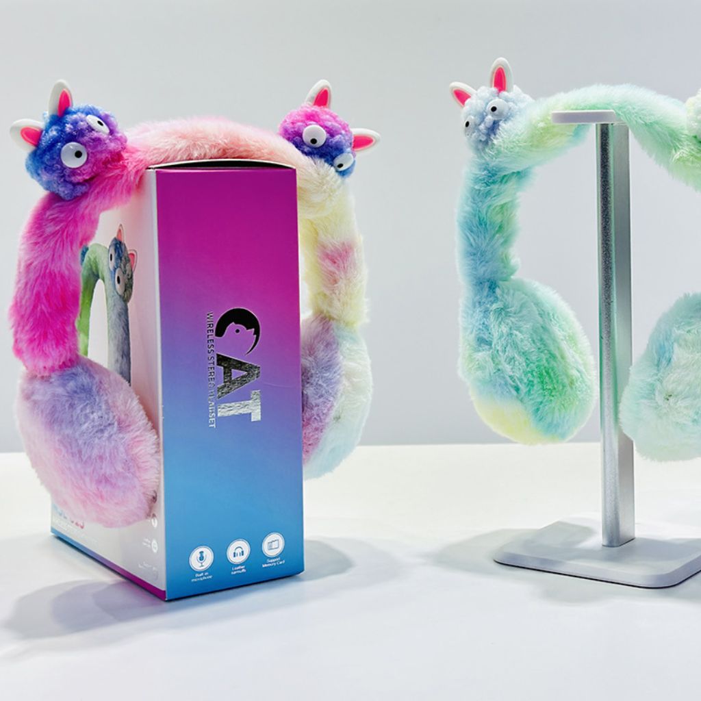 Casque Bluetooth sans Fil avec Haut-Parleur 40mm cute – سماعات بلوتوث لاسلكية بمكبر صوت 40 مم 5