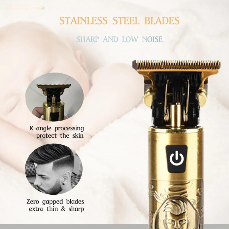 Tondeuse à cheveux professionnelle Zéro absolu , Dégradé , Low fade , Style vintage avec affichage LCD 3