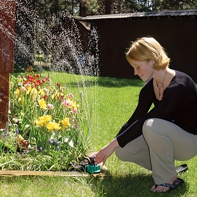 Arroseur de Jardin Rotatif 360 dégrée Multidirectionnel 12 Tuyaux Flexibles - رشاش مياه حدائق متعدد الاتجاهات 360 درجة بـ 12 خرطوم مرن - 11