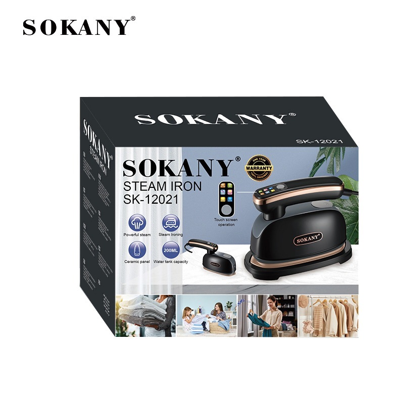 Fer à Repasser à Vapeur Sokany SK-12021 Réservoir 200ml - مكواة بخار كهربائية من سوكاني - 2