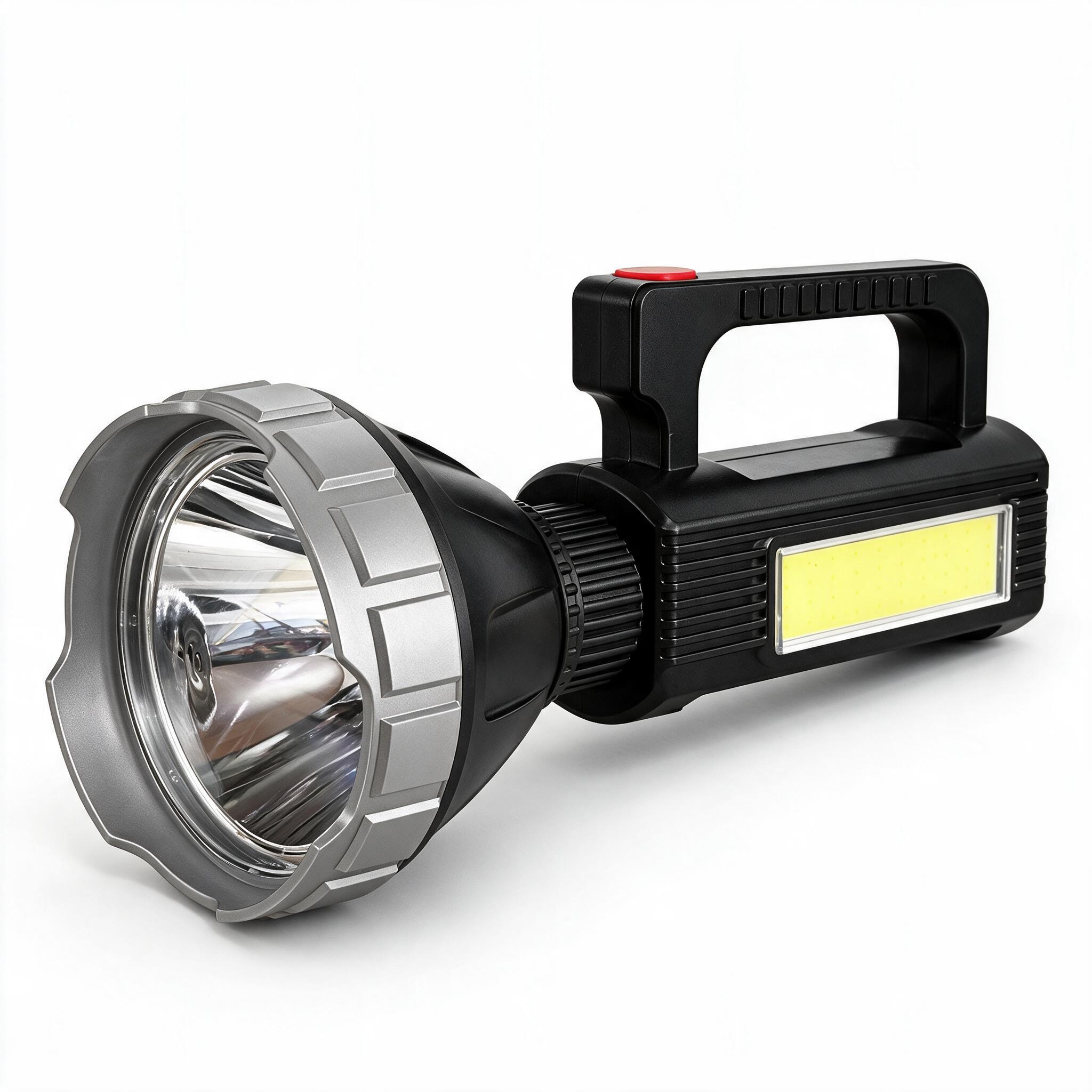 Projecteur LED Rechargeable Multifonction MM-7788 Panneau Solaire, Powerbank et Trépied - مصباح كشاف يدوي متعدد الوظائف مع شحن بالطاقة الشمسية وبنك طاقة - 2