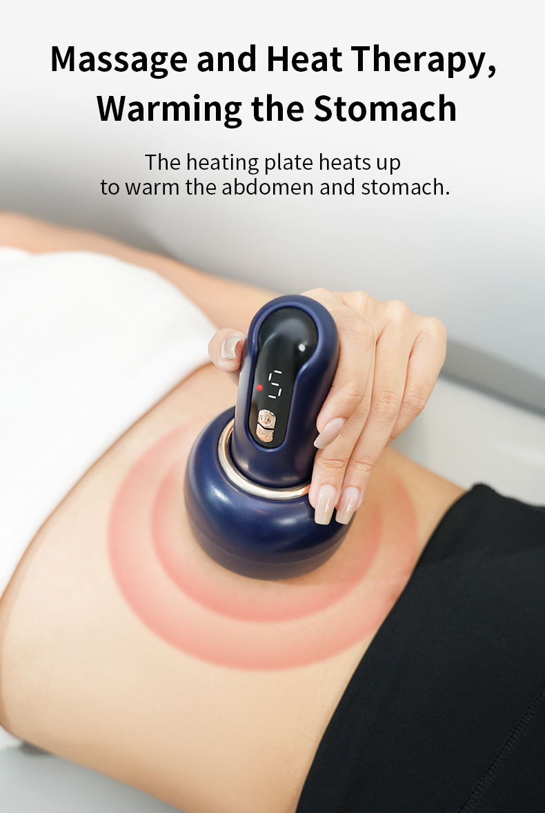 Appareil de Massage Ventouse Électrique et Scraping 3en1 Aspiration Réglable 9 Niveaux - 1 جهاز الحجامة والتدليك الكهربائي الذكي 3 في - 11