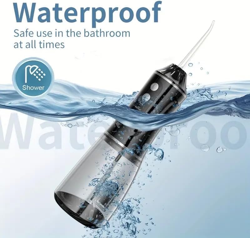Hydropulseur Dentaire Sans Fil 380ml Pression 50-150 PSI 3 Modes - جهاز تنظيف الأسنان بالماء اللاسلكي 8
