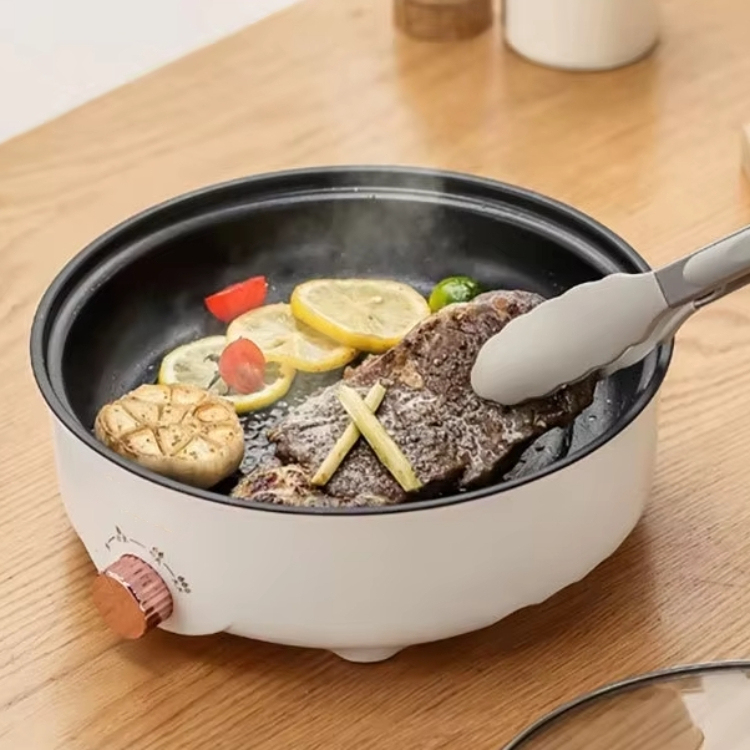 Poêle et Marmite Électrique Multifonctionnelle 26cm Anti-Adhésif 3 Niveaux de Chauffe - مقلاة ووعاء الطهي الكهربائي متعدد الوظائف 6